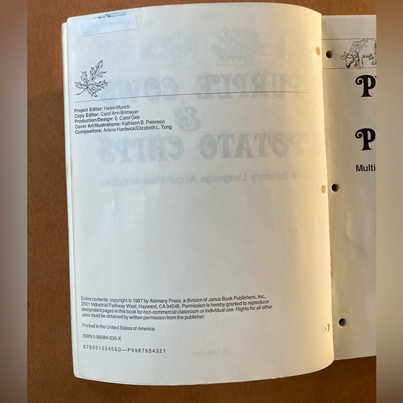 Purple Cows & Potato Chips Book - Picture 7 of 7